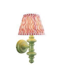 Endon Lighting - Carnaby & Ripple 20cm - 114461 - Green Pink Wall Light