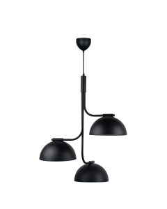 Nordlux - Tullio - 2220033003 - Black 3 Light Ceiling Pendant Light