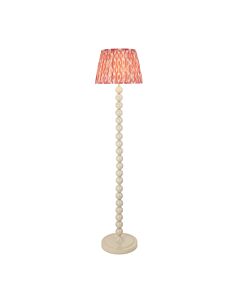 Endon Lighting - Higgledy & Ikat 35cm - 116171 - White Pink Floor Lamp