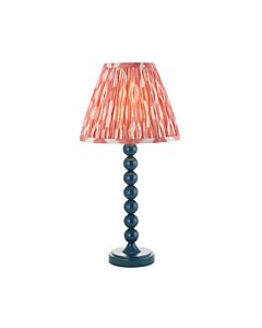 Endon Lighting - Higgledy & Ikat 25cm - 114715 - Blue Pink Table Lamp With Shade