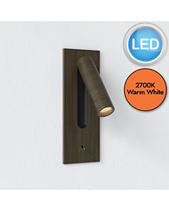 Astro Lighting - Fuse - 1215148 - LED Bronze Reading Wall Light