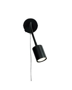 Nordlux - Explore Flex - 2113261003 - Black Plug In Reading Wall Light