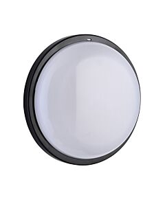 Saxby Lighting - Rond PLUS CCT - 118828 - LED Black Opal IP65 Outdoor Wall Washer Light