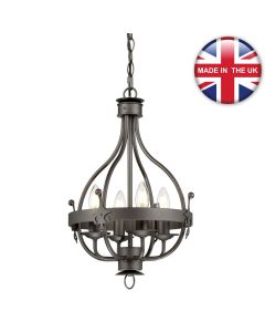 Elstead - Windsor Graphite WINDSOR4-GR Chandelier