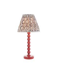 Endon Lighting - Higgledy & Ripple 25cm - 114732 - Pink Grey Table Lamp With Shade