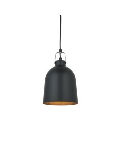 Endon Lighting - Lazenby - 98424 - Black Aged Pewter Ceiling Pendant Light