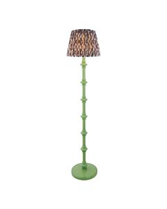 Endon Lighting - Carnaby & Ikat 35cm - 116140 - Green Grey Floor Lamp