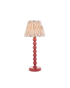 Endon Lighting - Higgledy & Ikat 20cm - 116290 - Pink Neutral Table Lamp With Shade