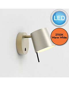 Astro Lighting - Miura - 1444003 & 5018053 - LED Gold Nickel Reading Wall Light