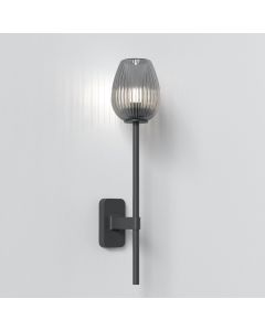 Astro Lighting - Tacoma Single Grande 1429006 - IP44 Matt Black Wall Light Excluding Shade