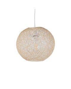Abaca - Natural 8 inch Globe Ceiling Light Shade