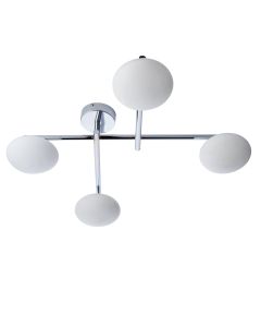 Kai - Polished Chrome Bathroom 4 Light Fitting