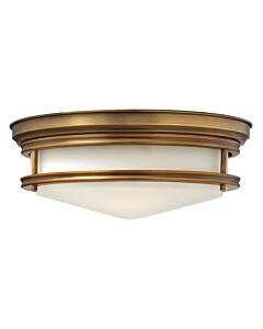 Elstead - Hinkley Lighting - Hadley HK-HADLEY-F-BR Flush Light