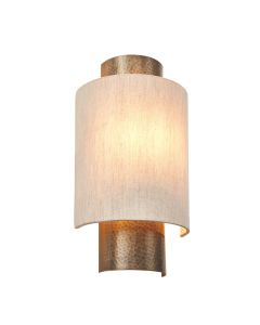 Endon Lighting - Indara - 71308 - Hammered Bronze Natural Wall Washer Light