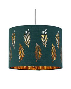 Fern - Dark Green Cut Out 25cm Pendant Lightshade