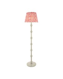 Endon Lighting - Carnaby & Ikat 40cm - 114355 - White Pink Floor Lamp