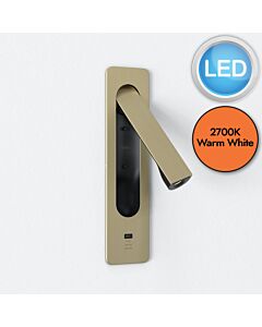 Astro Lighting - Keta - 1437039 - LED Gold Reading Wall Light