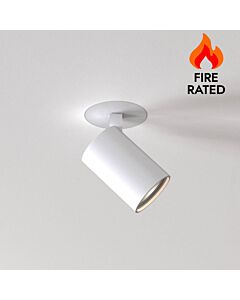 Astro Lighting - Ascoli Flush Fire-Rated 1286095 - Fire Rated Textured White Spotlight Downlight/Recessed
