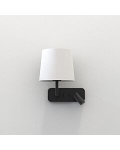 Astro Lighting - Side by Side - 1406002 & 5018035 - Black White Reading Wall Light