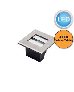 Konstsmide - Ground Spot - 7960-310 - LED Stainless Steel IP65 Outdoor Ground Light