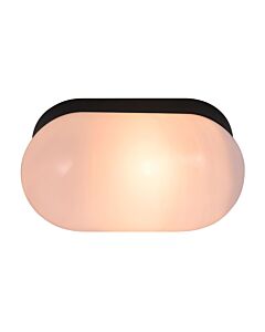 Nordlux - Foam - 2210131003 - Black White IP44 Bathroom Wall Light