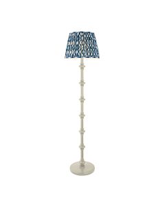 Endon Lighting - Carnaby & Ikat 40cm - 114361 - White Blue Floor Lamp