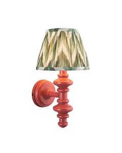 Endon Lighting - Carnaby & Zigzag 20cm - 114498 - Pink Green Wall Light