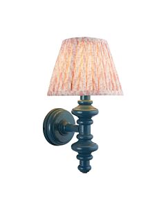 Endon Lighting - Carnaby & Leaf 20cm - 114477 - Blue Peach Wall Light