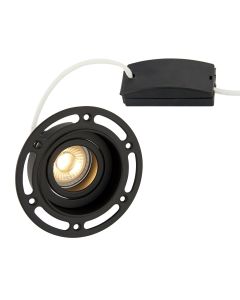 Saxby Lighting - Trimless Downlight - 92538 - Black Trimless Recessed Downlight