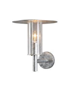 Konstsmide - Mode - 660-320 - Galvanized Zinc IP54 Outdoor Wall Light