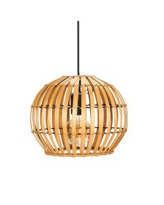 Lorisa - Bamboo Natural Pendant Lightshade