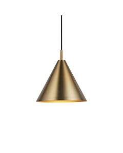 Endon Lighting - Cape - 102891 - Antique Brass Ceiling Pendant Light