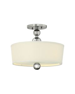 Elstead - Hinkley Lighting - Zelda HK-ZELDA-SF-PN Semi-Flush