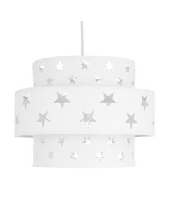 White Star Two Tier Light Shade