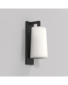 Astro Lighting - Lago - 5019001 & 1297009 - Black White Glass IP44 Bathroom Wall Light