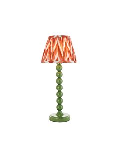 Endon Lighting - Higgledy & Zigzag 20cm - 116256 - White Orange Table Lamp With Shade