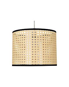 Woven - 25cm Wicker Easy Fit Pendant Shade