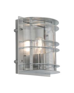 Elstead - Norlys - Stockholm ST-FLU-E27-GAL-C Bulkhead Wall Light