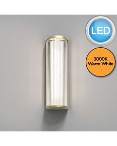 Astro Lighting - Versailles 400 Phase Dimmable 1380031 - IP44 Matt Gold Wall Light