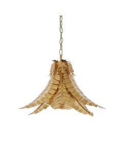 Fern - Distressed Gold 1 Light Pendant