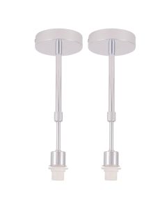 Set of 2 x E14 Adjustable Ceiling Mounts