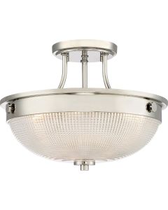 Elstead - Quoizel - Mantle QZ-MANTLE-SF-IS Semi-Flush