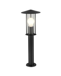 Treviso - Black Outdoor 50cm Post Light