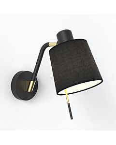 Astro Lighting - Edward - 1441001 - Black Excluding Shade Reading Wall Light