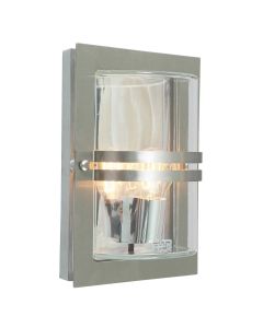 Elstead - Norlys - Basel BASEL-E27-S-S-C Bulkhead Wall Light