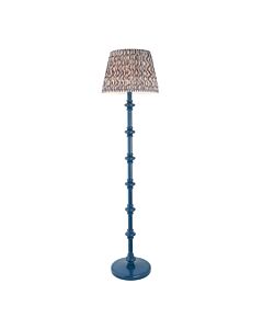 Endon Lighting - Carnaby & Ripple 40cm - 114398 - Blue Grey Floor Lamp