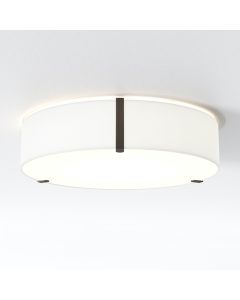 Astro Lighting - Salina - 1463002 - Black White 3 Light Flush Ceiling Light