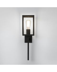 Astro Lighting - Coach 130 1369006 - IP44 Textured Black Wall Light