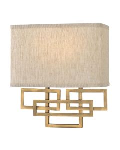 Elstead - Hinkley Lighting - Lanza HK-LANZA2-BR Wall Light