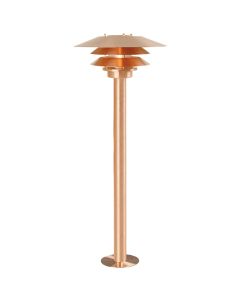 Nordlux - Veno - 10600725 - Copper Clear Glass IP54 Outdoor Post Light